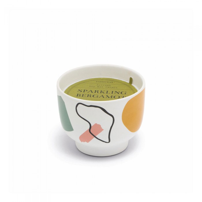 Wabi Sabi Μεγάλο κερί, Sparkling Bergamot 340gr - Paddywax