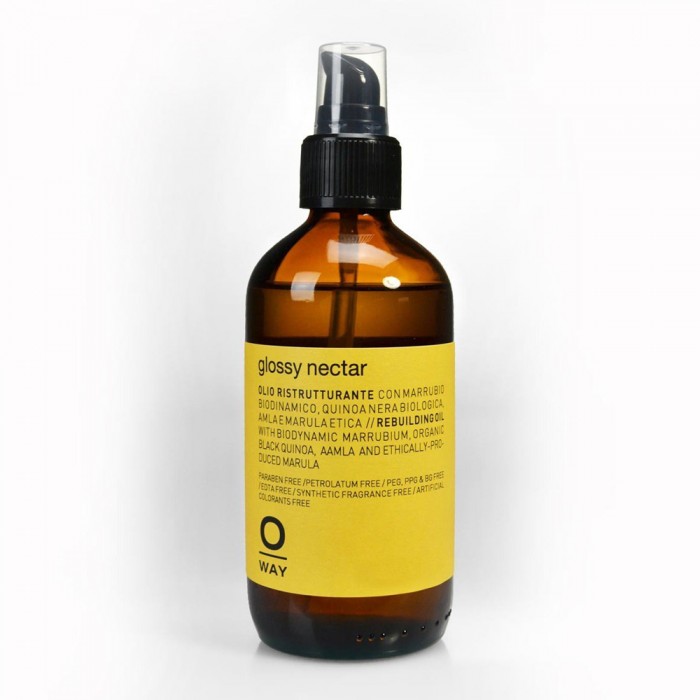 Θερμό προστατευτικό μαλλιών/Glossy nectar 50ml της Oway