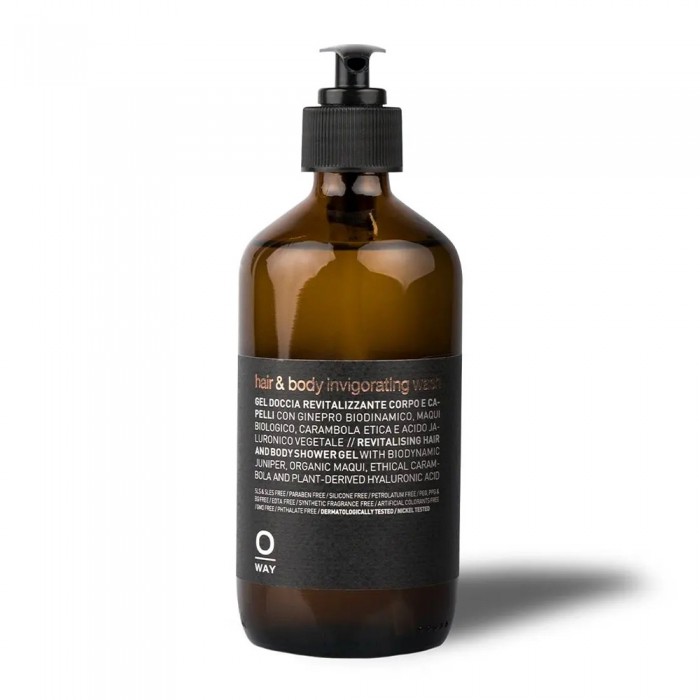 Σαμπουάν κ αφρόλουτρο για άντρες /Hair & body invigorating wash 240ml / Men care της Oway