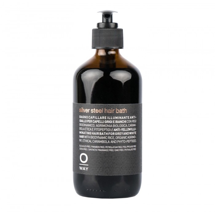 Silver steel hair bath 240ml της Oway